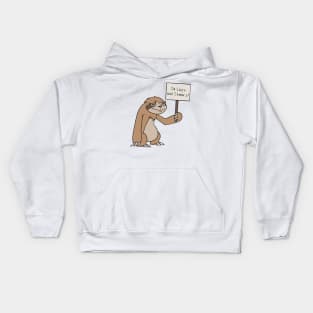 Lazy Sloth Kids Hoodie